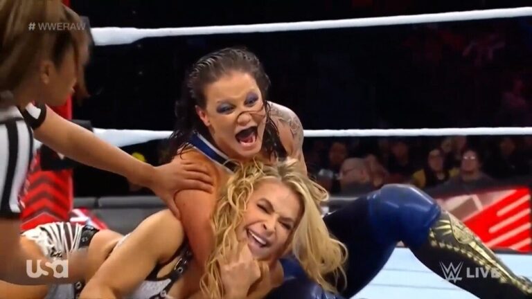 Shayna Baszler and Zoey Stark demolish Natalya and Tegan Nox on Monday Night Raw