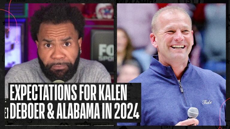 What are the expectations for Kalen DeBoer & Alabama in 2024?