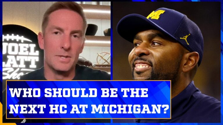 Who should replace Jim Harbaugh as the head coach at Michigan?