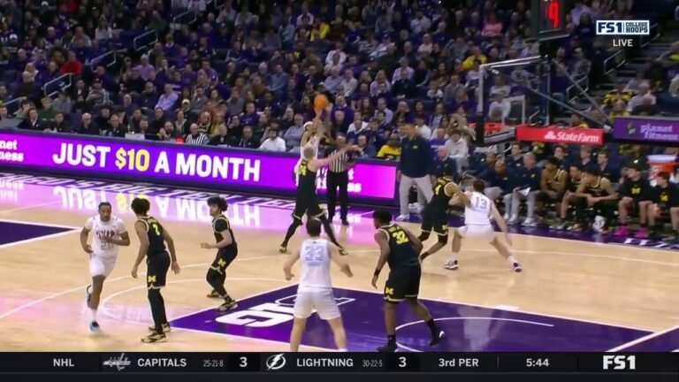 Boo Buie hits a 3-pointer to become Northwestern