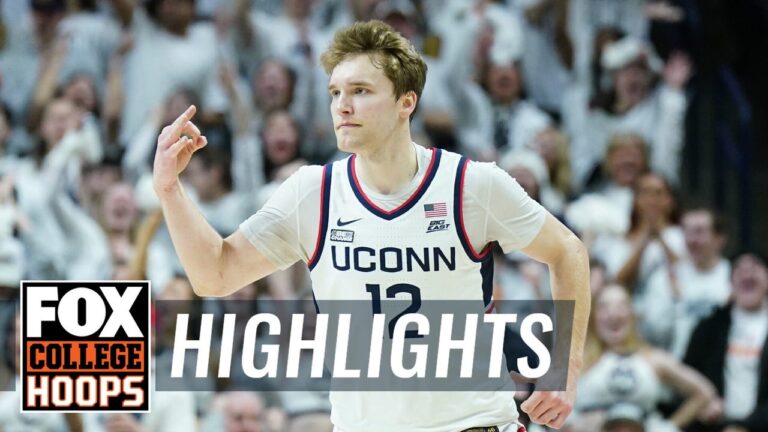 Cam Spencer EXPLODES for 25 points and 4 rebounds in UConn