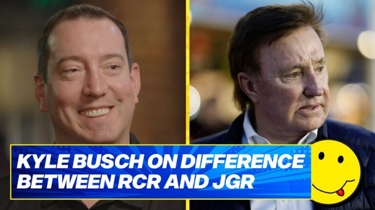 Kyle Busch describes differences between RCR & JGR