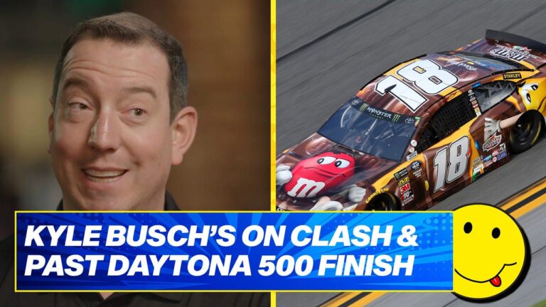 Kyle Busch speaks on past performance in the Dayton 500