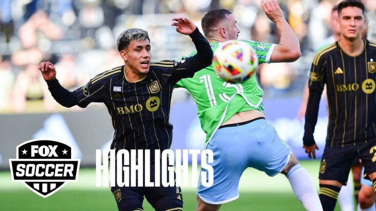 LAFC vs. Seattle Sounders MLS Highlights