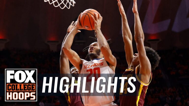 Minnesota Golden Gophers vs. No. 13 Illinois Fighting Illini Highlights