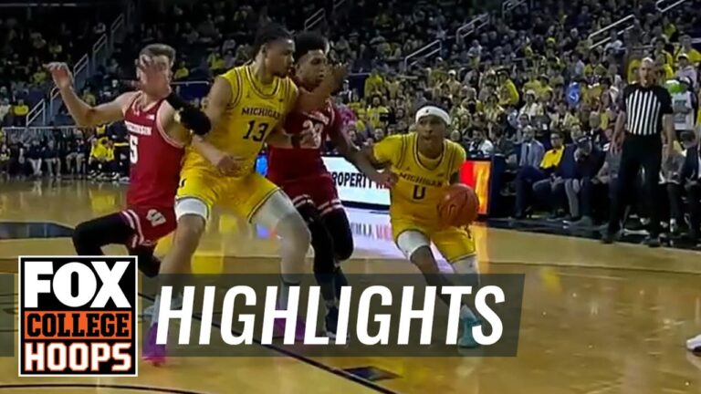 No. 11 Wisconsin Badgers vs. Michigan Wolverines Highlights