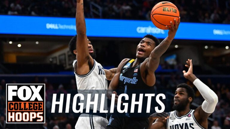 No. 9 Marquette Golden Eagles vs. Georgetown Hoyas Highlights