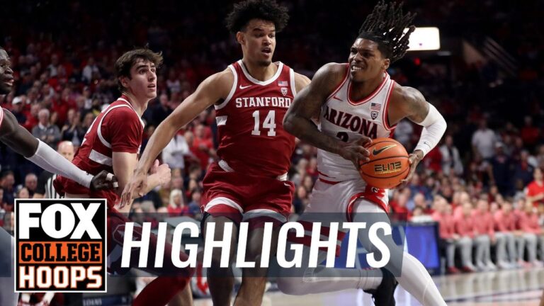 Stanford Cardinal vs. No. 11 Arizona Wildcats Highlights