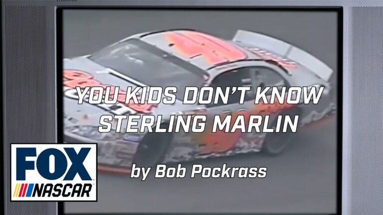 The illustrious and historical career of Sterling Marlin