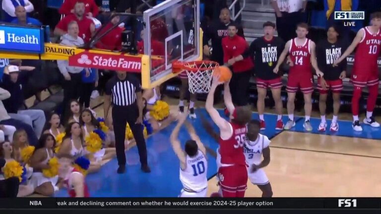 Utah secures a WILD win over UCLA thanks to Branden Carlson