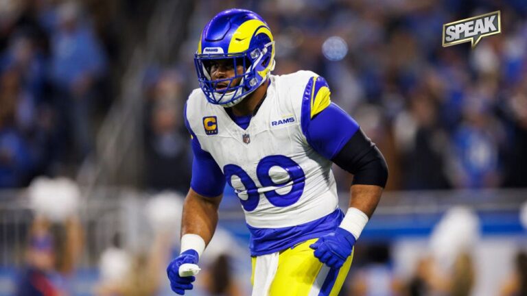 Aaron Donald announces retirement after 10 seasons in the NFL