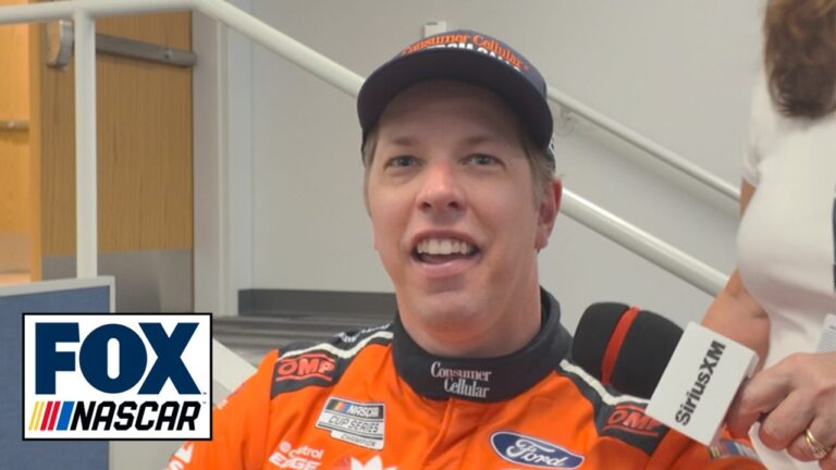 Brad Keselowski speaks on the Chris Buescher tire appeal and what it takes to get replacements ready