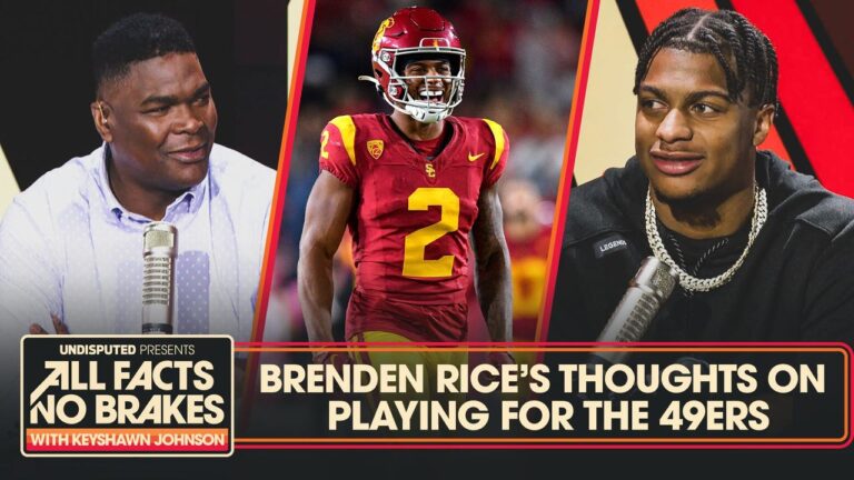 Brenden Rice on father Jerry Rice’s legacy & playing for the 49ers