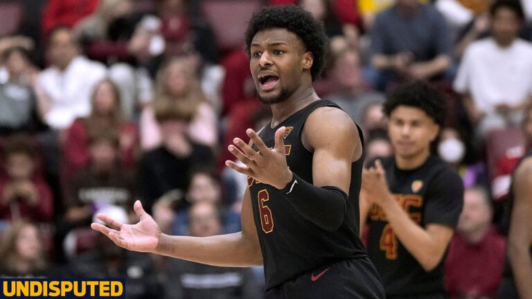 Bronny James finishes freshman season averaging 4.8 PPG, 2.8 RPG & 2.1 APG