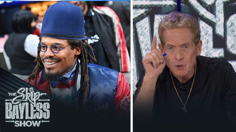 Cam Newton calls out Skip Bayless on his podcast. Skip responds: