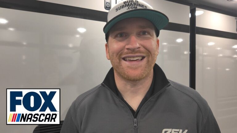 Chris Buescher on Brad Keselowski