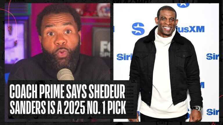 Deion Sanders says Shedeur Sanders is a 2025 No. 1 pick in NFL Draft