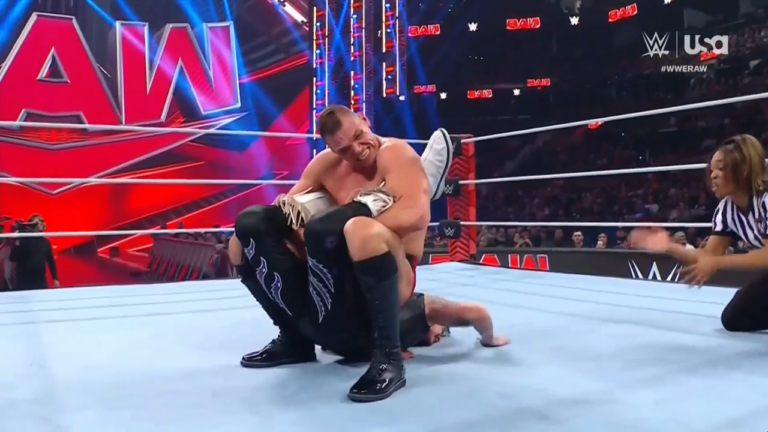 Dominik Mysterio forced to tap out vs. Gunther on Monday Night Raw