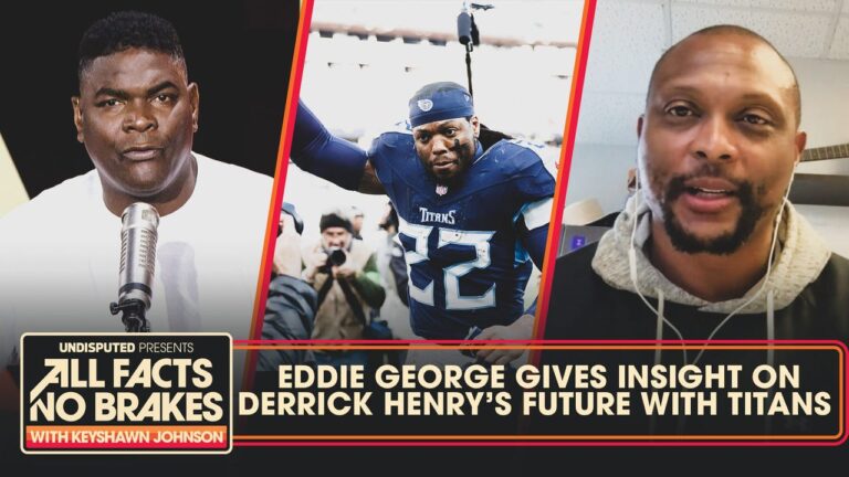 Eddie George shares insight on Derrick Henry’s future with Titans