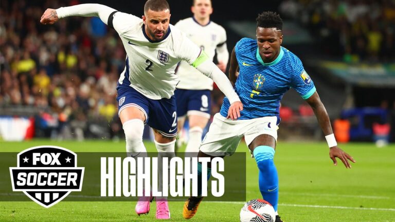 England vs Brazil International Friendly Highlights