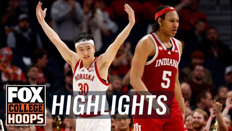 Indiana vs. Nebraska Big Ten Tournament Highlights