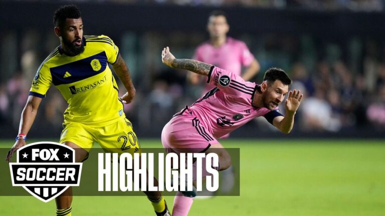 Inter Miami CF vs Nashville SC CONCACAF Champions Cup Highlights