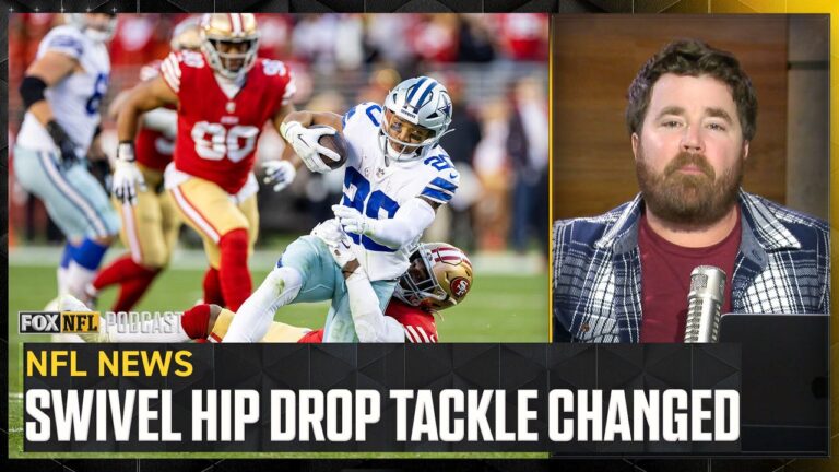 Is the swivel hip drop tackle ban BAD for the NFL?