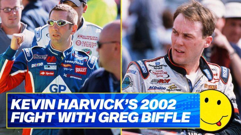 Kevin Harvick recalls fight with Greg Biffle at Bristol in 2002