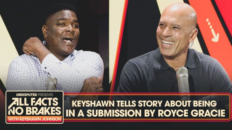 Keyshawn tells story about being in a Royce Gracie submission: "I was done!”