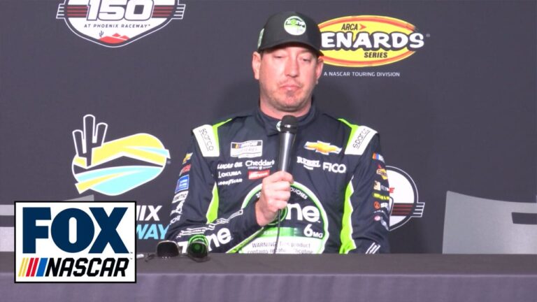 Kyle Busch explains his pit-road penalty for pitting outside the box