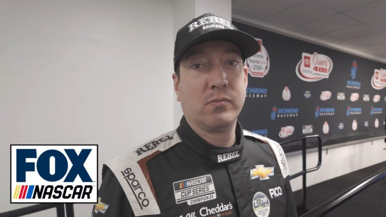 Kyle Busch on how he would race against Christopher Bell