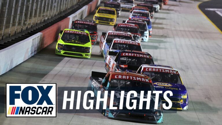 NASCAR TRUCK SERIES: Weather Guard Truck Race Highlights