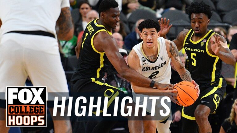 Oregon Ducks vs. Colorado Buffaloes 2024 Pac-12 Championship Highlights