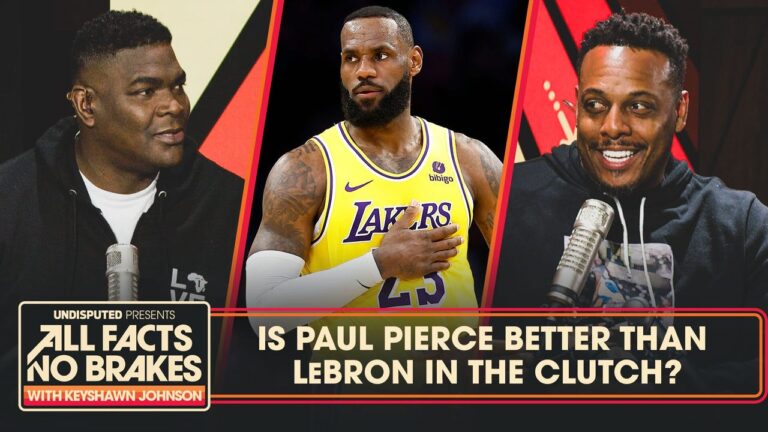 Paul Pierce more clutch & better than LeBron James on any given day