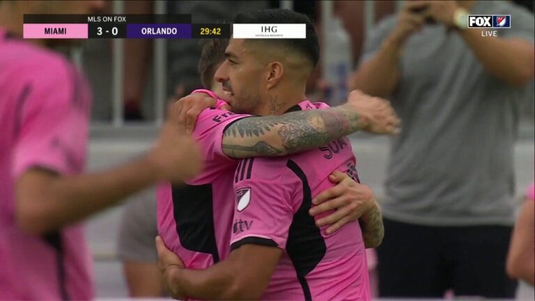 Robert Taylor finds the back of the net to give Inter Miami a 3-0 lead over Orlando