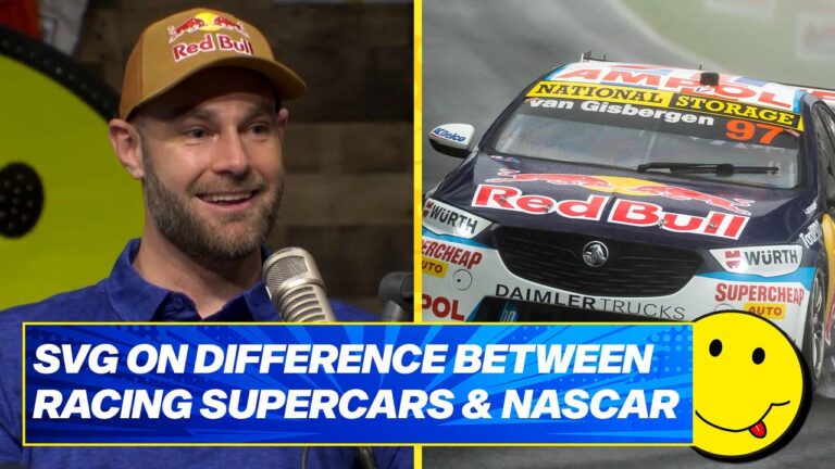 Shane Van Gisbergen on difference between racing supercars and NASCAR