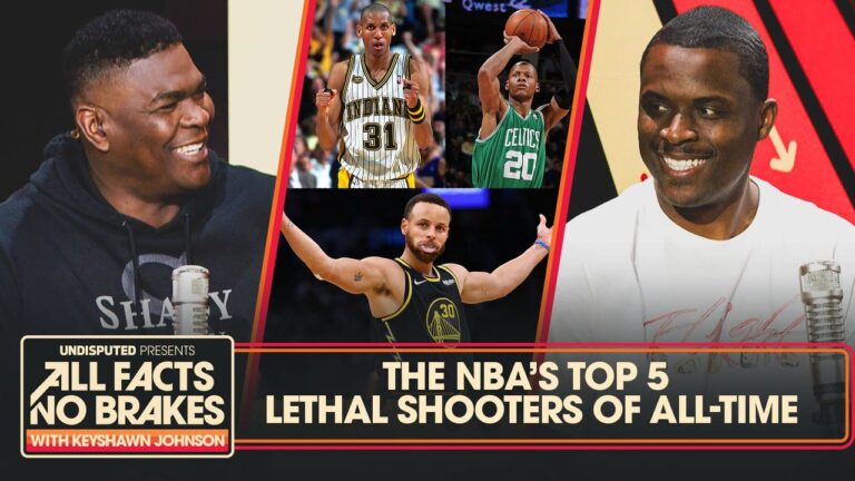 Stephen Curry, Ray Allen & Reggie Miller ranks amongst the top NBA shooters of all-time