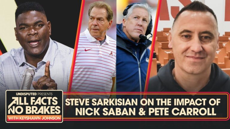 Steve Sarkisian on Pete Carroll & Nick Saban: "can’t thank those two enough"