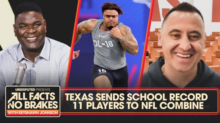 Texas sends school record of players to NFL Scouting Combine