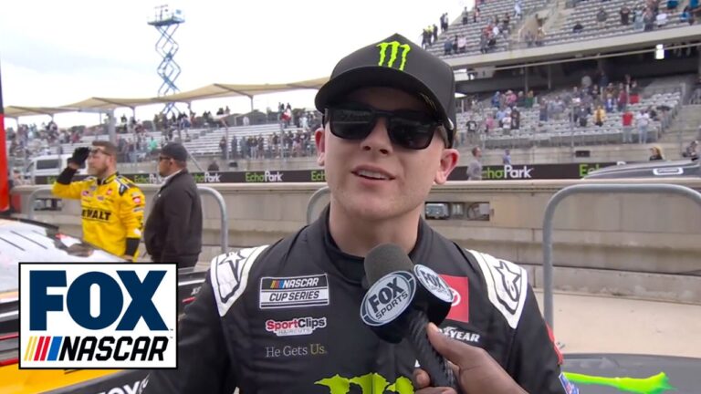 Ty Gibbs talks about his day at the Circuit of the Americas