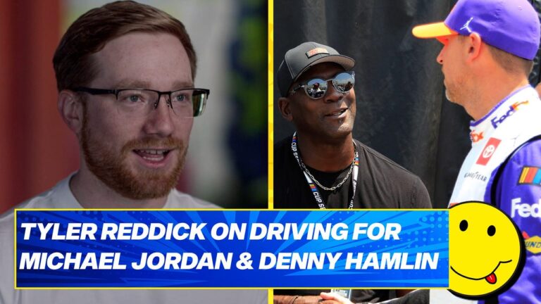 Tyler Reddick on driving for Michael Jordan & Denny Hamlin’s 23XI Racing Team