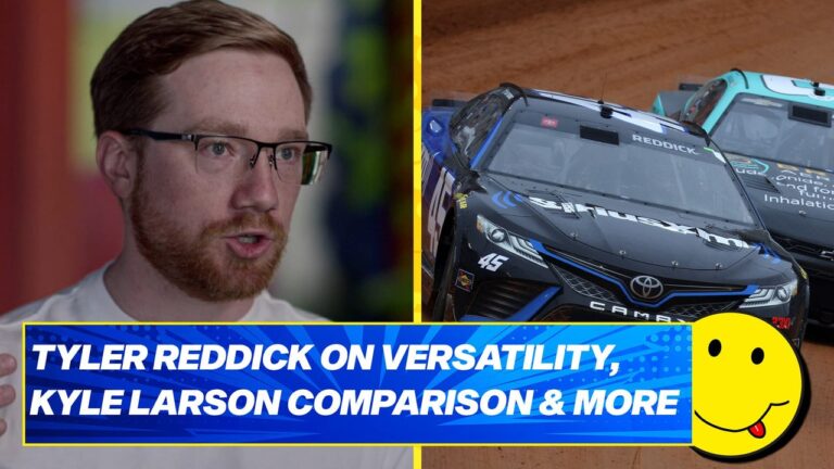 Tyler Reddick on his versatility as a driver and the Kyle Larson comparisons