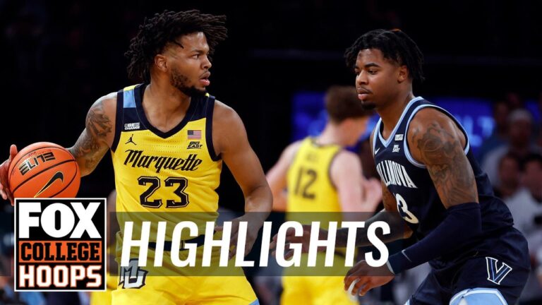 Villanova Wildcats vs. Marquette Golden Eagles Big East Tournament Highlights