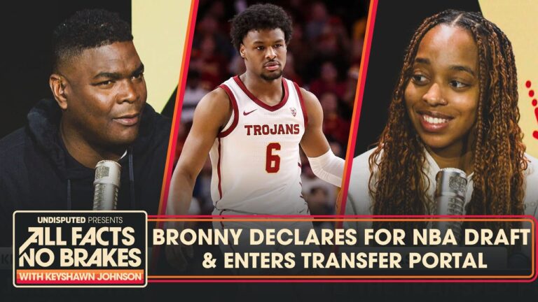 Bronny James declares for NBA Draft & enters NCAA transfer portal