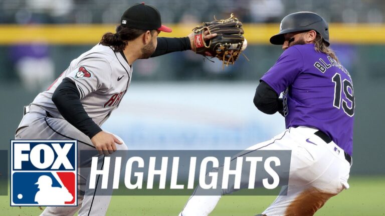 Arizona Diamondbacks vs. Colorado Rockies Highlights