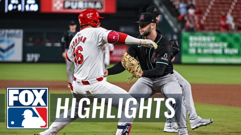 Arizona Diamondbacks vs. St. Louis Cardinals Highlights