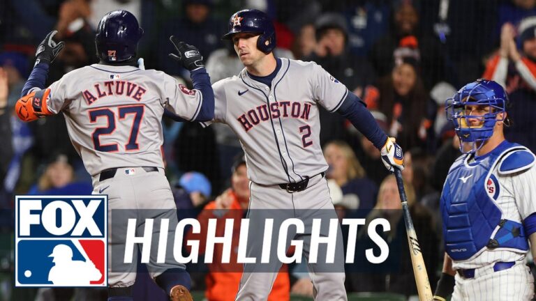 Astros vs. Cubs Highlights