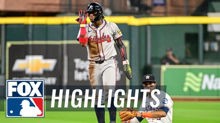 Atlanta Braves vs. Houston Astros Highlights