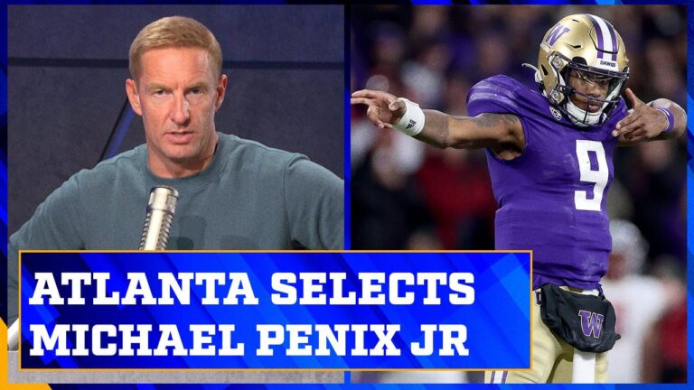 Atlanta pulls off a top-10 surprise and selects Michael Penix Jr. with 8th pick