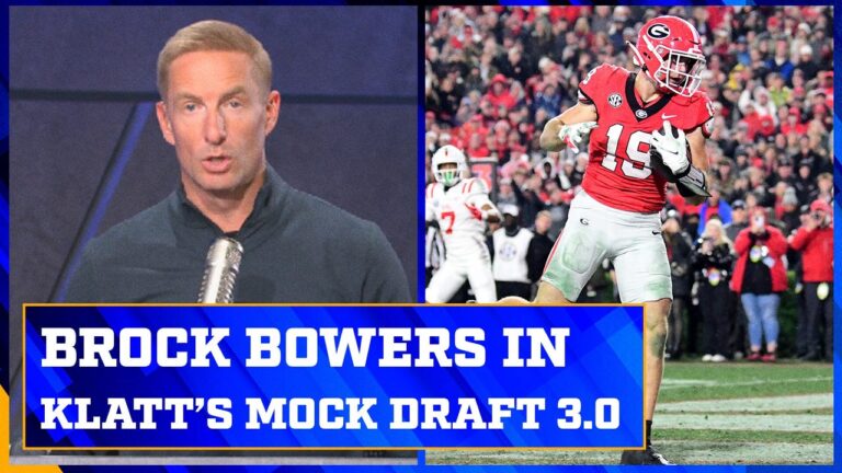 Bo Nix & Brock Bowers in Joel Klatt’s mock draft 3.0